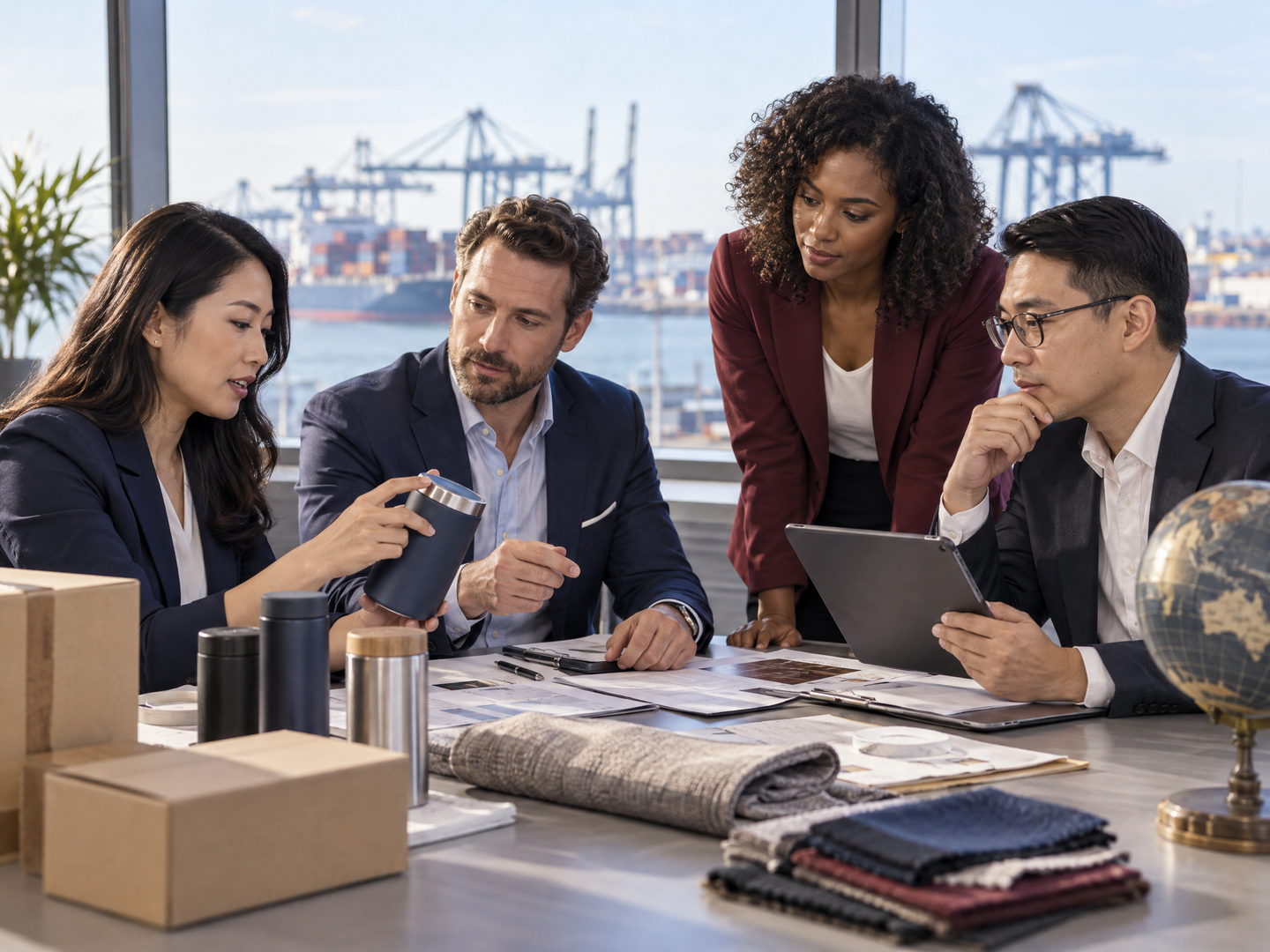 AllTM coordinating international sourcing and trade services